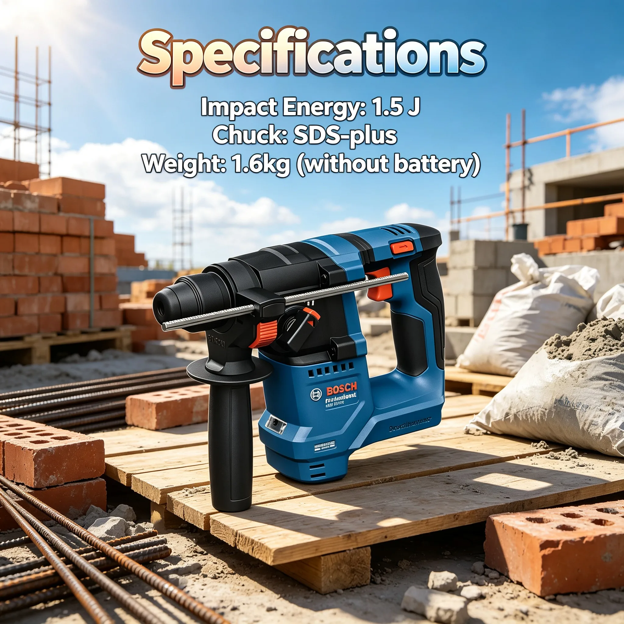 BOSCH GBH 18V-18 – аккумулятор – обзор и цена Power Tools Professional