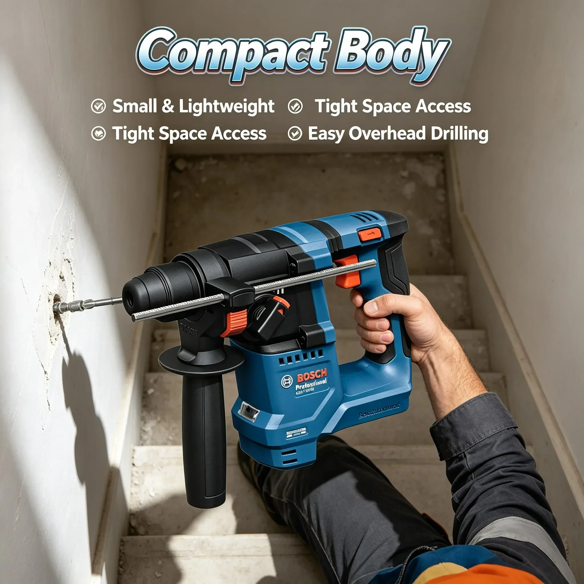 BOSCH GBH 18V-18 – аккумулятор – обзор и цена Power Tools Professional